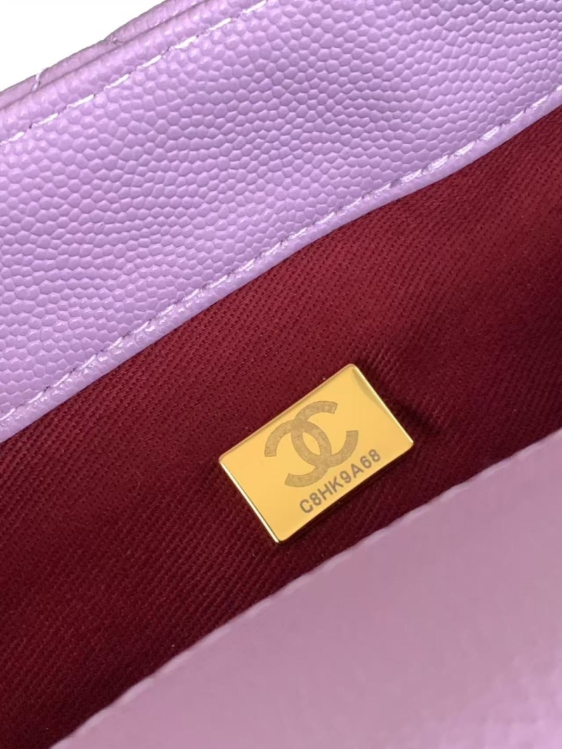 Ch**el top handle bags